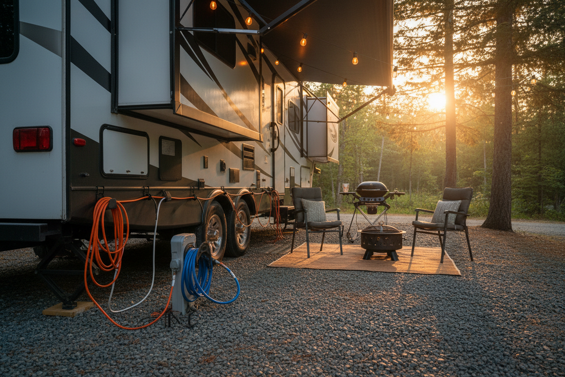 Cord Management Tips for RV Camping
