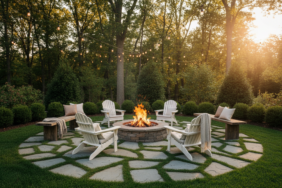 How to Build the Perfect Backyard Fire Pit Area