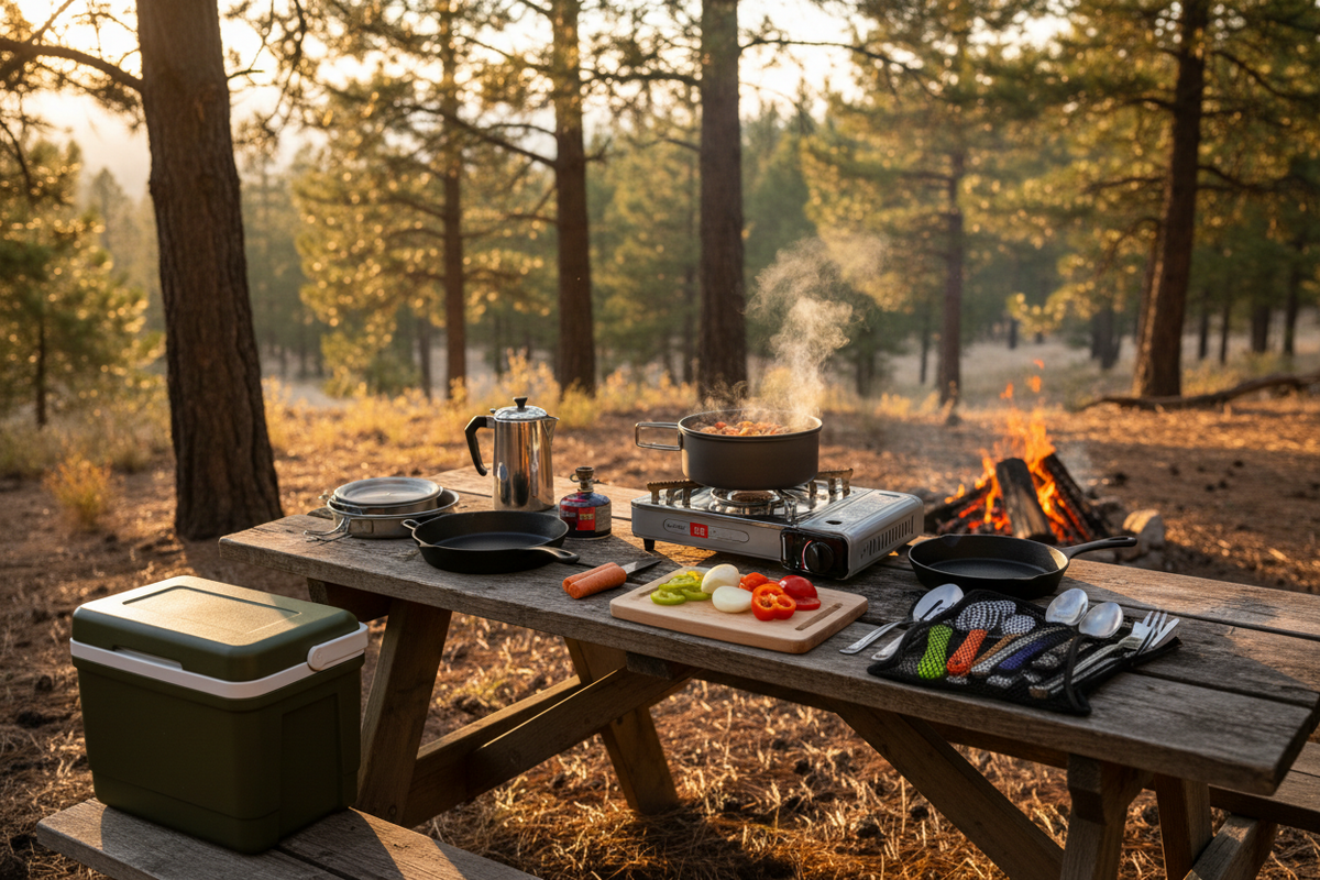 Outdoor Cooking Essentials: Must-Have Camping Kitchen Gear