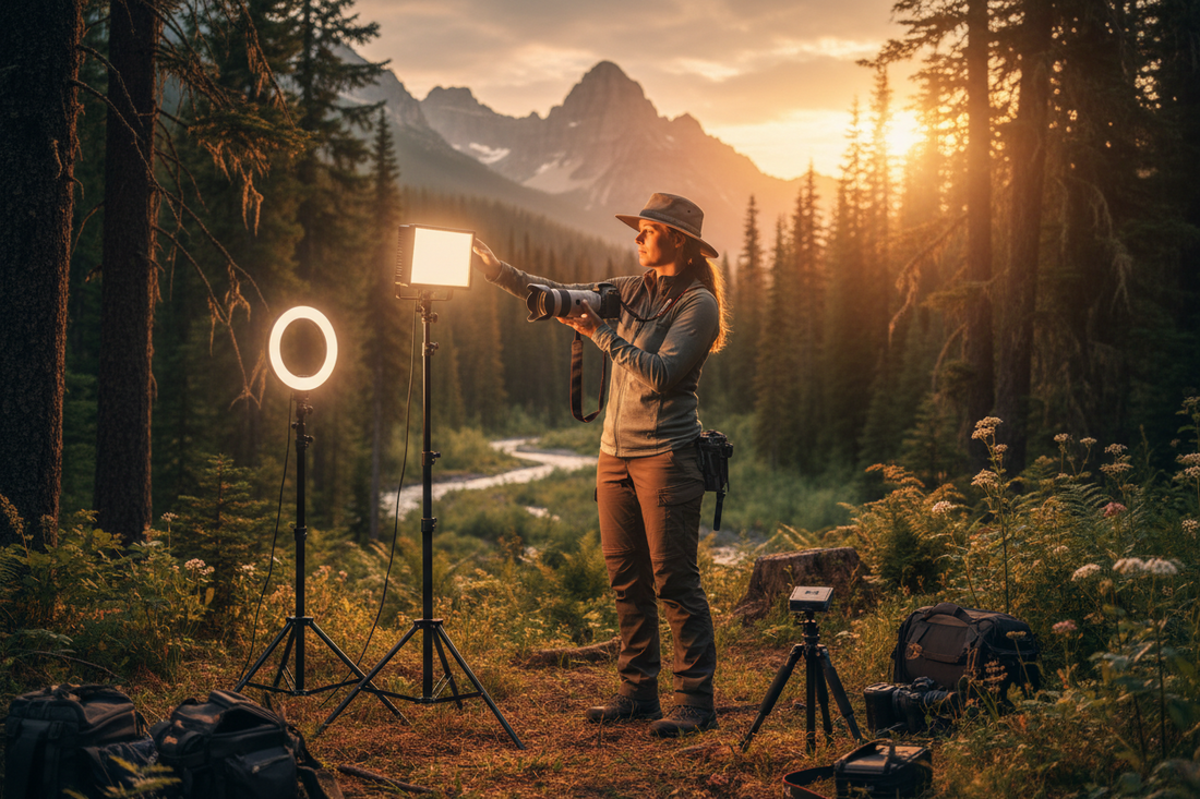 Portable Lighting Solutions for Outdoor Photography