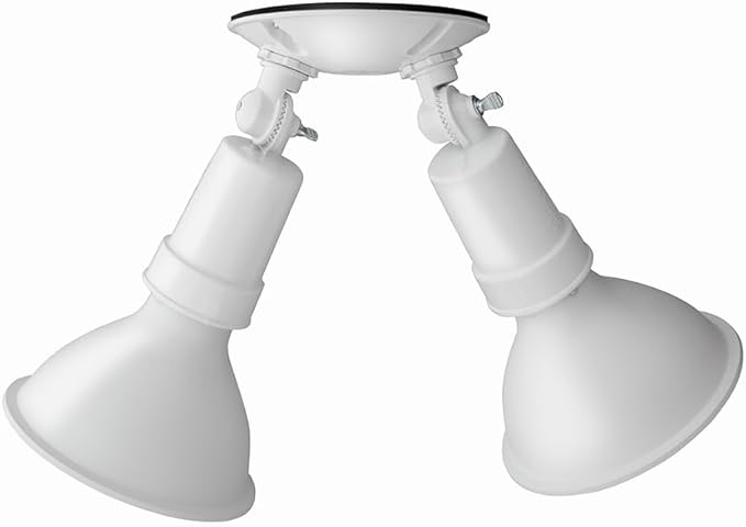 Lithonia Lighting Outdoor Flood Light Fixture, Adjustable Twin Par Flood Light - Image 10