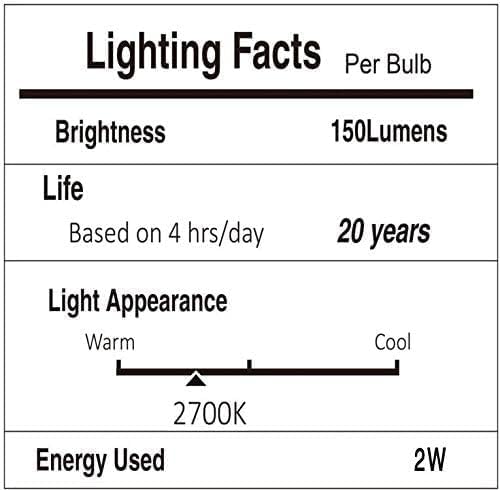 Svater 25 FT Outdoor String Lights 2W, Patio Light - Image 7