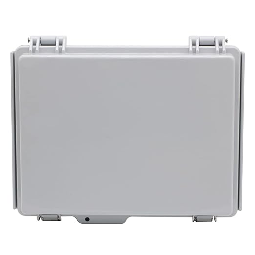 Electrical Junction Box with Mounting Plate, Hinged Cover Stainless Steel - Image 6