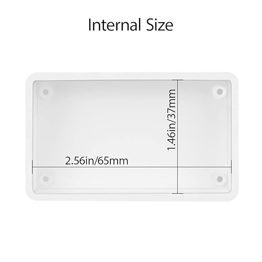 LeMotech Project Box 10 Pieces ABS Plastic Electrical Project Case Small - Image 4