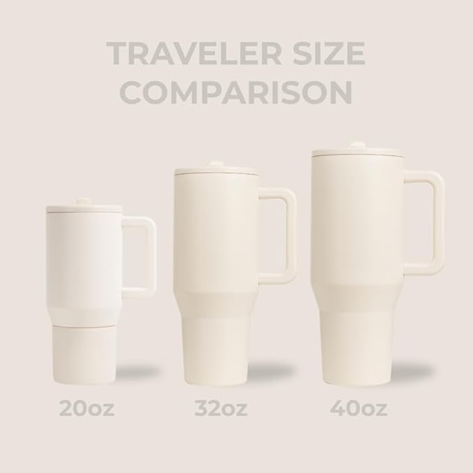 HydroJug Traveler - 40 oz Water Bottle - Fits in Cup Holder - Image 4