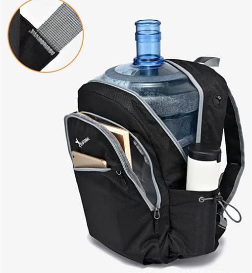 Geboldil Men's and women's waterproof backpack traveling backpack green3 - Image 5