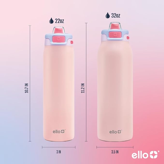 Ello Pop & Fill 32oz Stainless Steel Water Bottle - Image 7