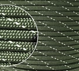 2 Pcs 200ft Paracord Rope, Reflective III Parachute Cord 7 Strand Core 550lb - Image 2