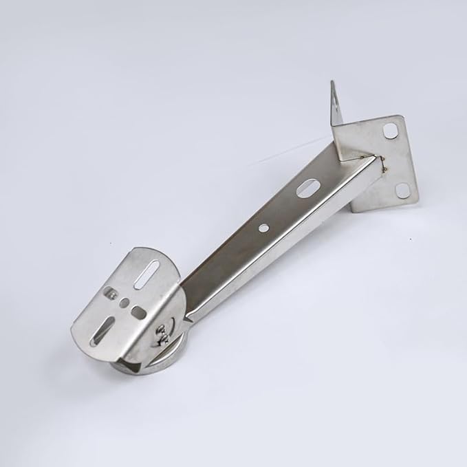 ZT-NET Security Camera Corner Pole Mounting Bracket Stainless Steel Mount - Image 9