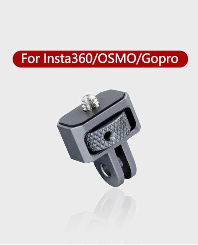 Aluminum Camera Tripod Adapter 1/4"-20 Conversion Adapter Mounts Compatible - Image 9