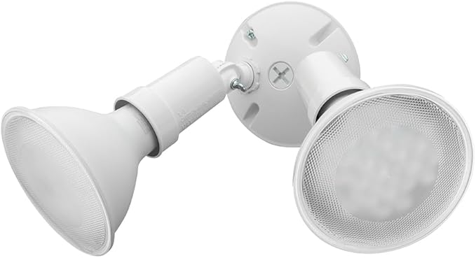 Lithonia Lighting Outdoor Flood Light Fixture, Adjustable Twin Par Flood Light - Image 14