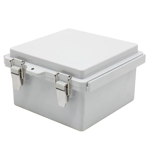 ABS Electric Junction Box, IP67 Weatherproof Electrical Boxes, Hinged Clear - Image 9