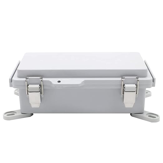 Electrical Waterproof Custom Junction Box, Outdoor Hinged Clear Cover Stainless - Image 8