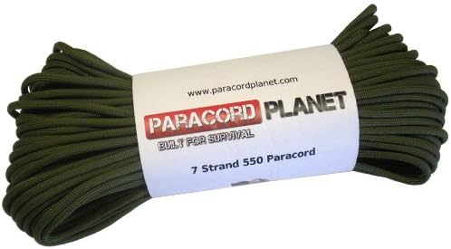 Paracord Planet Solid Color 550lb Paracord – 7 Strand Type III Nylon Cord - Image 2