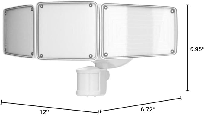 Home Zone Security 3500 Lumen LED Motion Sensor Light - Image 9