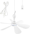 USB Powered Ceiling Fan Portable Canopy Fan by SCOOYEEES