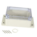 YXQ 100x68x50mm Clear Cover Junction Box Waterproof ABS Project Case Enclosure by YXQ