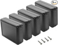 LeMotech 5 Pieces ABS Plastic Electrical Project Case Power Junction Box by LeMotech