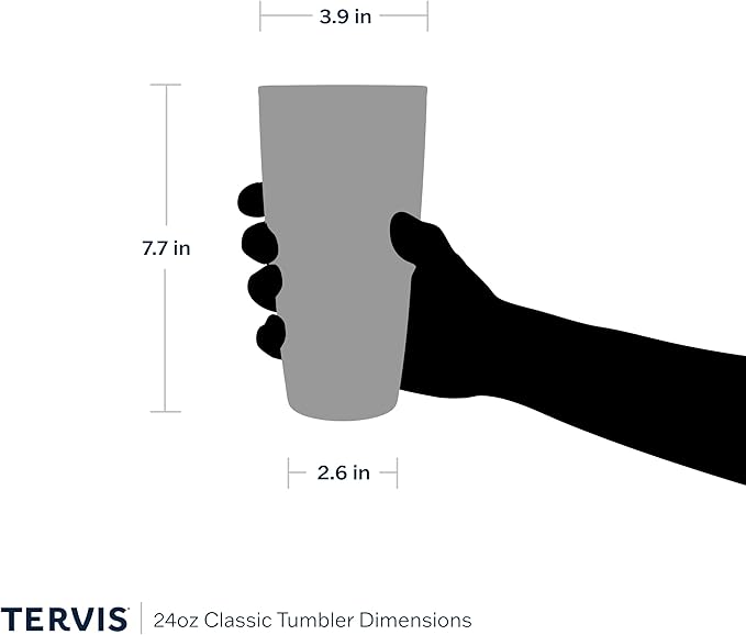 Tervis Made in USA Double Walled Clear & Colorful Lidded Insulated Tumbler Cup - Image 5