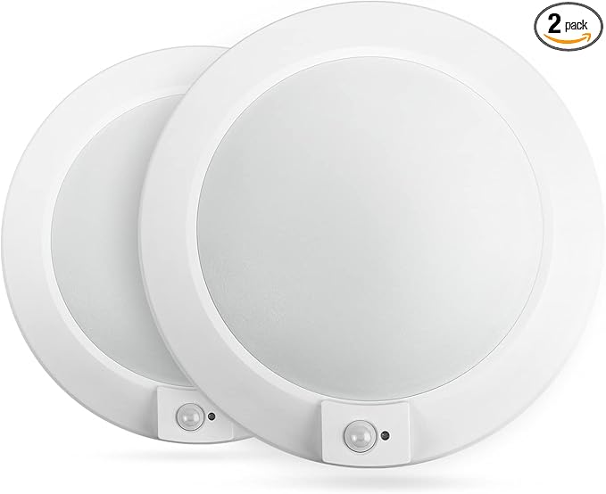 ECOELER PIR Motion Sensor Ceiling Light, 3CCT Selectable Occupancy Light by ECOELER