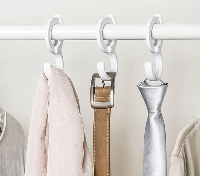 White Hanging Hooks, Table Edge Hook, Hook Clip, Hanging Clips Hook, Windproof - Image 4