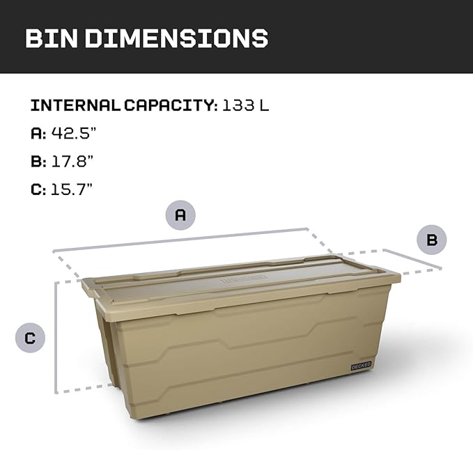 DECKED Payloader 133 L - 200 lb Load Rated - Image 2