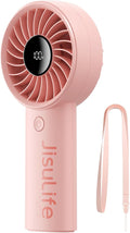 JISULIFE Handheld Portable Fan, Stronger and Longer-Lasting: 5 Speed, 5000mAh by LivechillStaycool