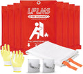 Fire Blankets Emergency for Home, 8 Pack Fire Suppression Blanket, 40” x 40” by Unknown