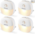AUVON Plug in Night Light with Motion Sensor and Dusk to Dawn Sensor, Mini Warm by AUVON