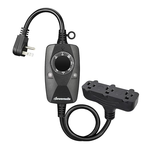 DEWENWILS Light Timer Outdoor Weatherproof by DEWENWILS