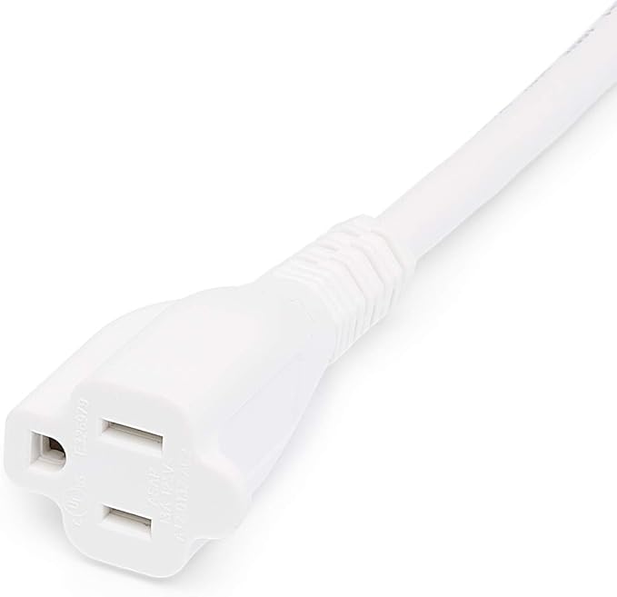 Amazon Basics Indoor Extension Cord, 3 Prong Outlet Extender Power Cord - Image 4