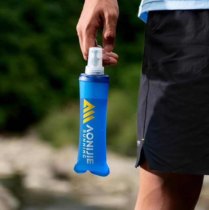 AONIJIE TPU Soft Flask Water Bottle Collapsible Running Flask - Image 7