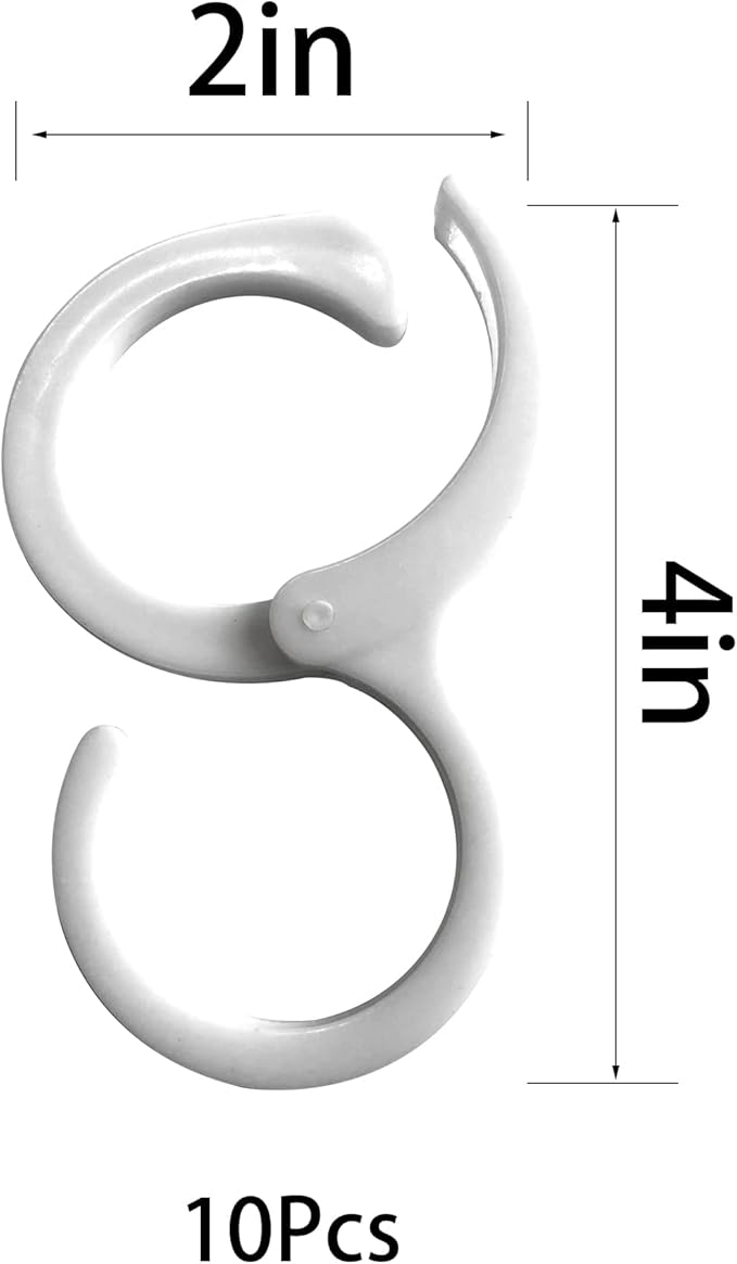 10Pcs Windproof Hook, Hanging Hooks, Table Edge Hook, Hook Clip, Hanging Clips - Image 4