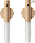 LANDGOO Wooden Motion Sensor Night Lights, Magnet Body Hallway Lamp, by LANDGOO