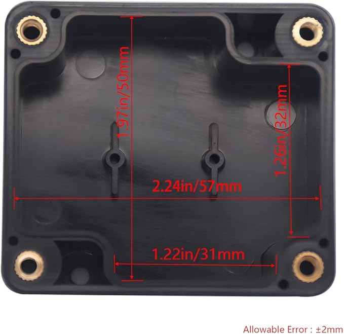 Project Box ABS Black Electrical Boxes IP65 Outdoor Waterproof Box Electronic - Image 4