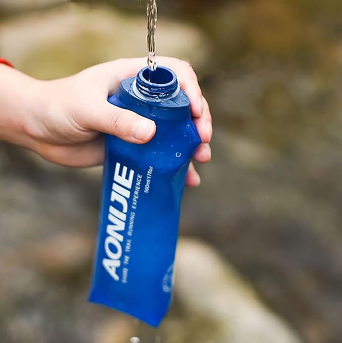 AONIJIE 2 Pack 250ML Collapsible TPU Soft Flask - Image 4