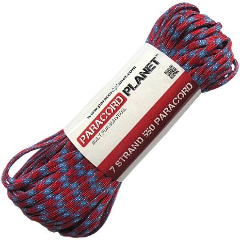Paracord Planet Nylon 550lb Type III 7 Strand Paracord by ParacordPlanet