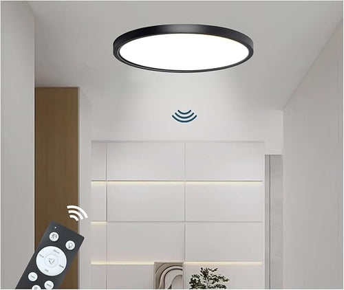 9 Inch Motion Sensor Light Indoor, Flush Mount Light Fixture, Motion Sensor by Unknown