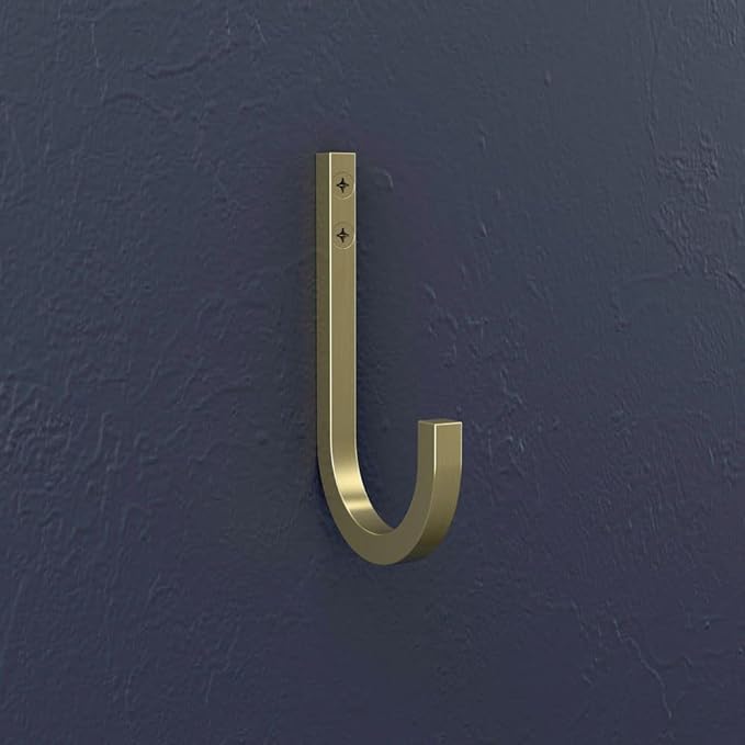 National Hardware N337-905 Reed Multi-Purpose Hook, Brushed Gold - Image 9