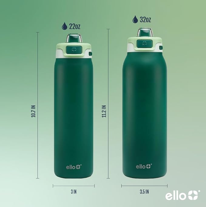 Ello Pop & Fill 32oz Stainless Steel Water Bottle - Image 7