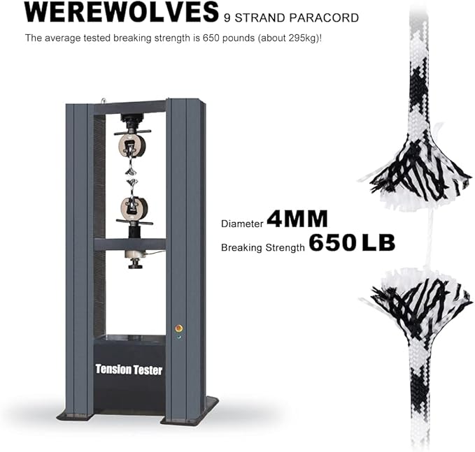 WEREWOLVES 650lb Paracord/Parachute Cord - Image 4