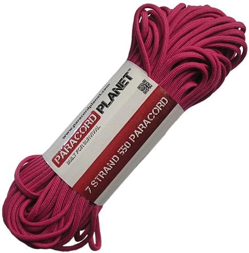 Paracord Planet Solid Color 550lb Paracord – 7 Strand Type III Nylon Cord - Image 2