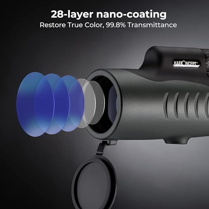 K&F Concept HD 12X42 Monocular Telescope - Image 4