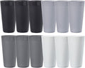 US Acrylic Newport 32 ounce Unbreakable Plastic Stackable Iced-Tea Tumblers in by USAcrylic
