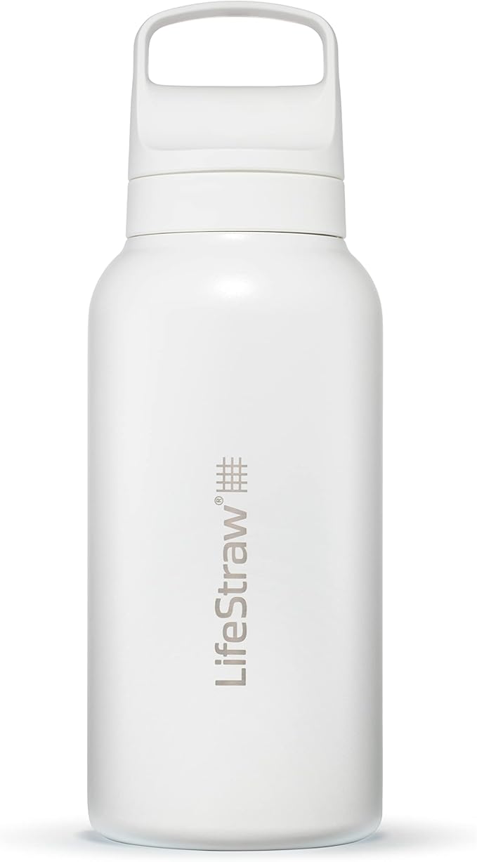 LifeStraw Go Series — Insulated Stainless Steel Water Filter Bottle by LifeStraw