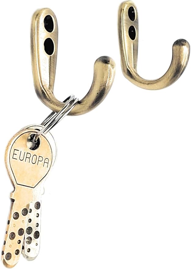 FAPBADRI Multipurpose Hooks, Used to Hang Clothes, Curtain Hold Backs, Antique - Image 6