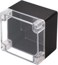 Project Box IP65 Waterproof Junction Box ABS Plastic Black Electrical Boxes DIY by Otdorpatio