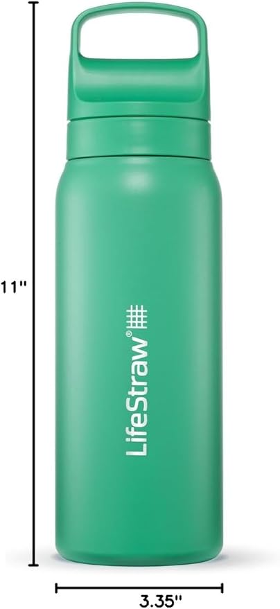 LifeStraw Go Series – Insulated Stainless Steel Water Filter Bottle - Image 9