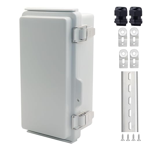 IP67 Waterproof Junction Box, ABS Plastic Electrical Enclosure by LuSumtly