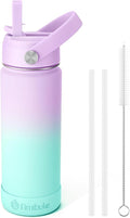 Fimibuke Kids Insulated Water Bottle - 18oz BPA-FREE 18/8 Stainless Steel Kid by Fimibuke